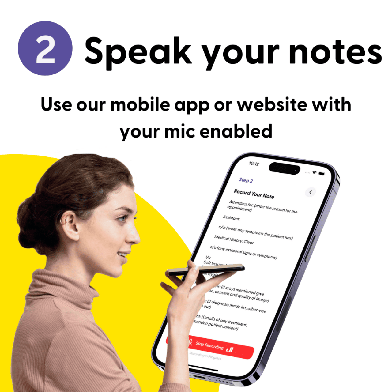 Ouch Smart Notes - speak your notes